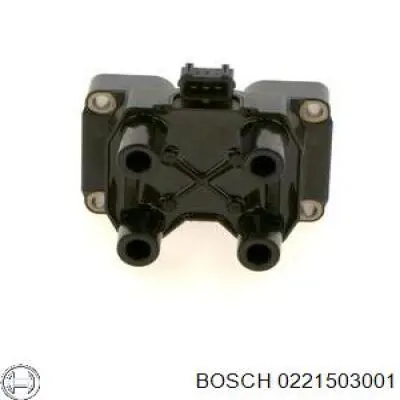 0221503001 Bosch котушка запалювання