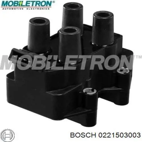 Котушка запалювання 0221503003 Bosch