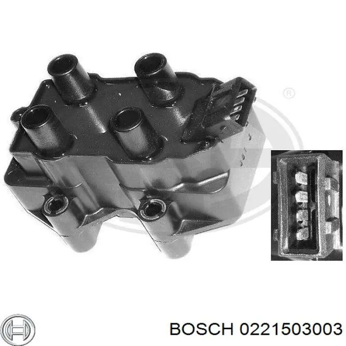 0221503003 Bosch Котушка запалювання