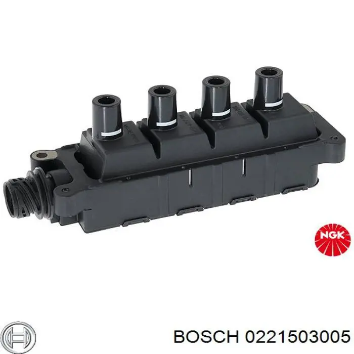 Котушка запалювання 0221503005 Bosch