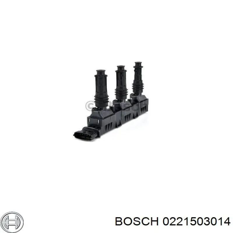 0221503014 Bosch котушка запалювання