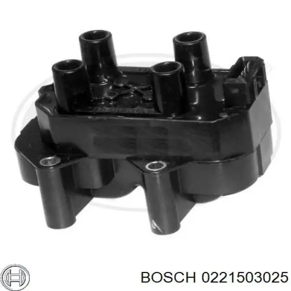 0221503025 Bosch котушка запалювання