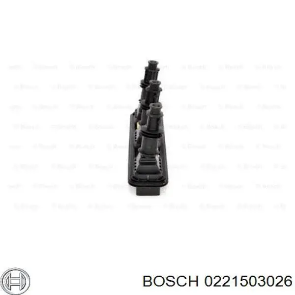 0221503026 Bosch котушка запалювання