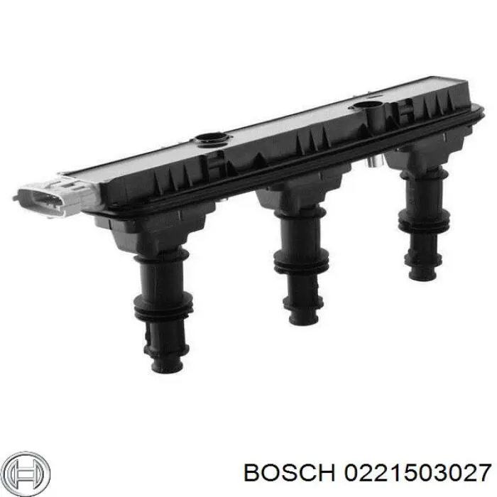 Котушка запалювання Bosch 0221503027 ціна, від 80.48 USD