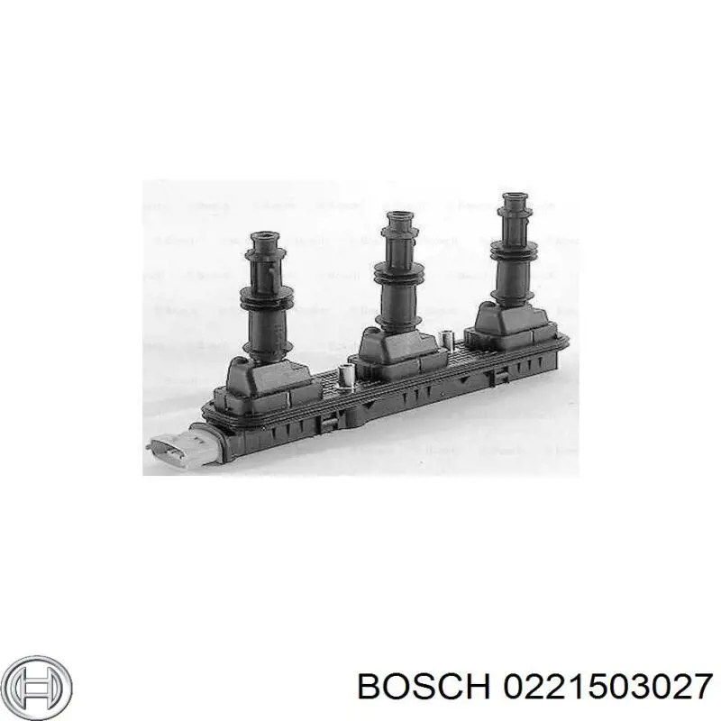 0221503027 Bosch котушка запалювання