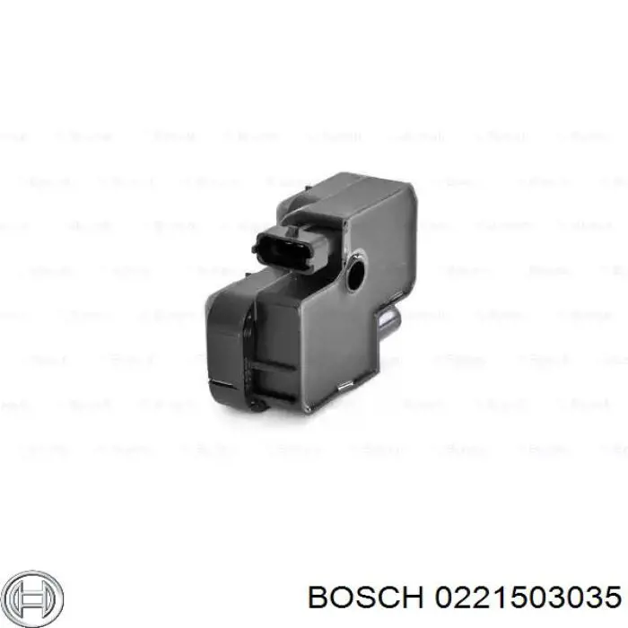 0221503035 Bosch котушка запалювання