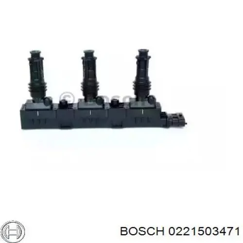 Купити 0221503471 Bosch Котушка запалювання