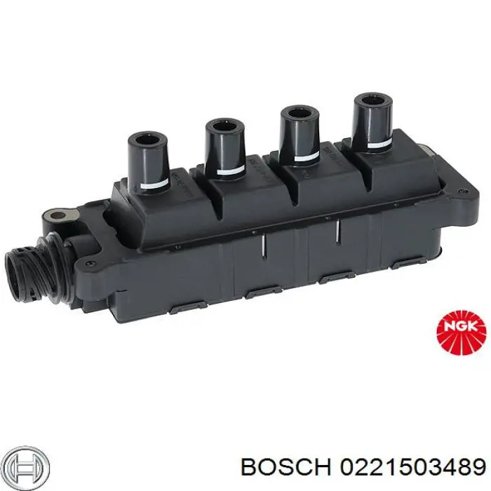 0221503489 Bosch котушка запалювання