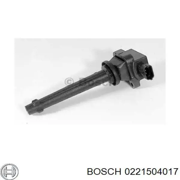 Купити 0221504017 Bosch Котушка запалювання