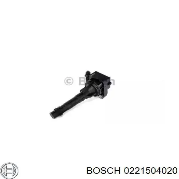 Купити 0221504020 Bosch Котушка запалювання