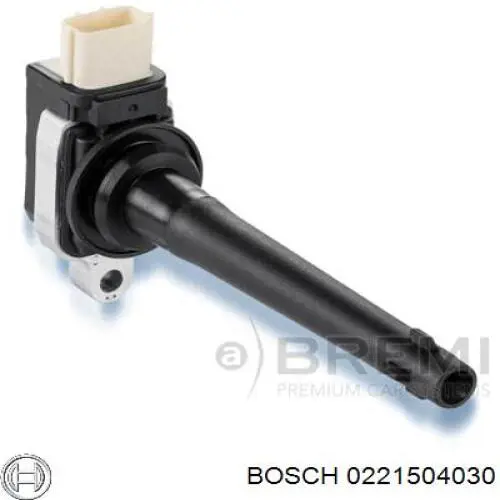 Котушка запалювання 0221504030 Bosch