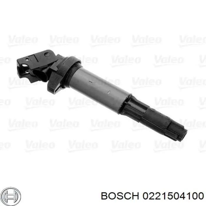 0221504100 Bosch Котушка запалювання