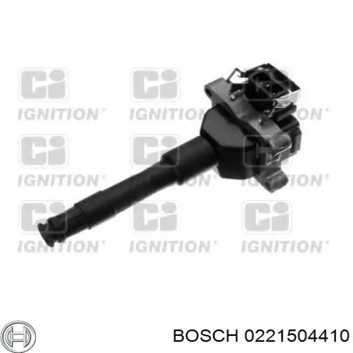 Купити 0221504410 Bosch Котушка запалювання