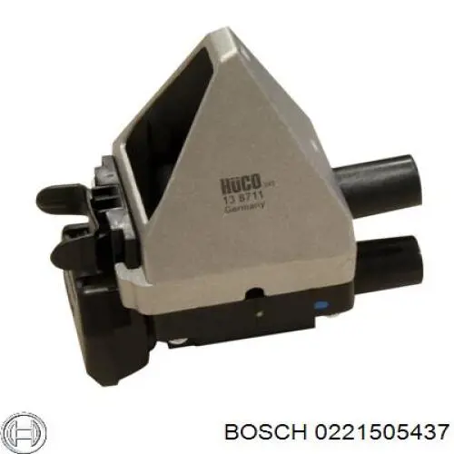 Котушка запалювання 0221505437 Bosch