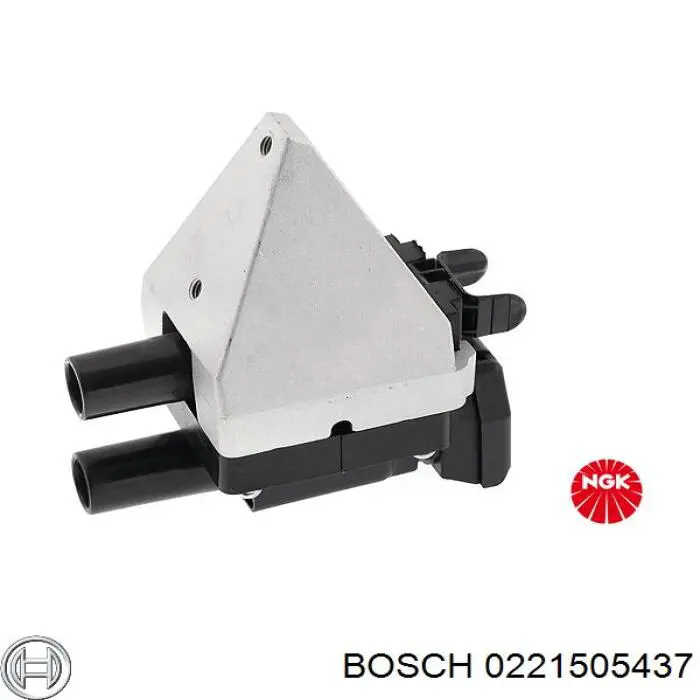 Купити 0221505437 Bosch Котушка запалювання