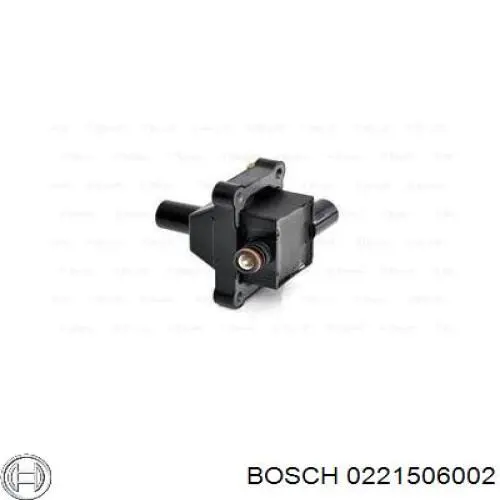 0221506002 Bosch котушка запалювання