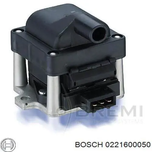 0221600050 Bosch Котушка запалювання