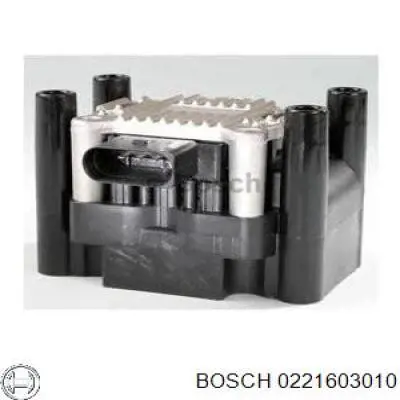 0221603010 Bosch котушка запалювання