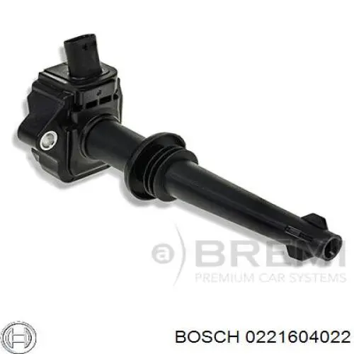 0221604022 Bosch котушка запалювання