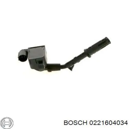 0221604034 Bosch котушка запалювання