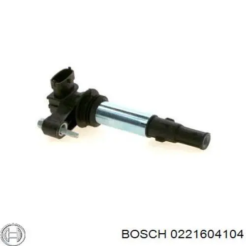 Котушка запалювання Bosch 0221604104 ціна, від 29.20 USD