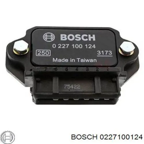 0227100124 Bosch модуль запалювання, комутатор