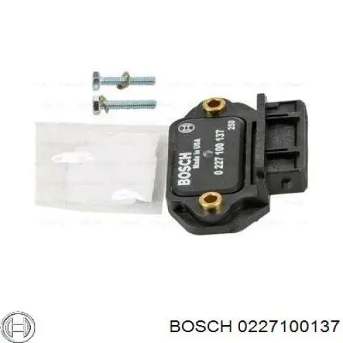 0227100137 Bosch модуль запалювання, комутатор