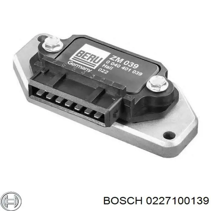 0227100139 Bosch Модуль запалювання, комутатор