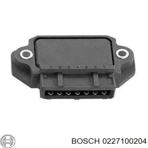 Модуль запалювання, комутатор 0227100204 Bosch