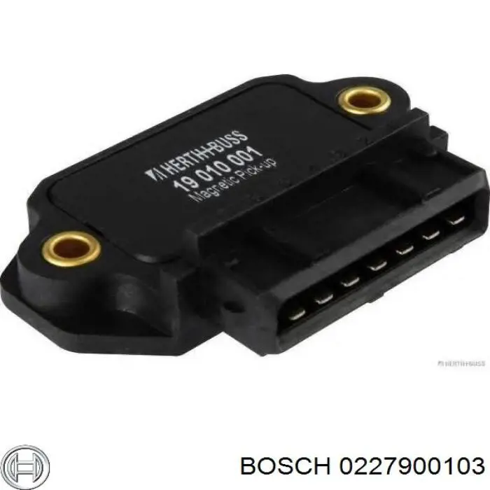 Модуль запалювання, комутатор 0227900103 Bosch