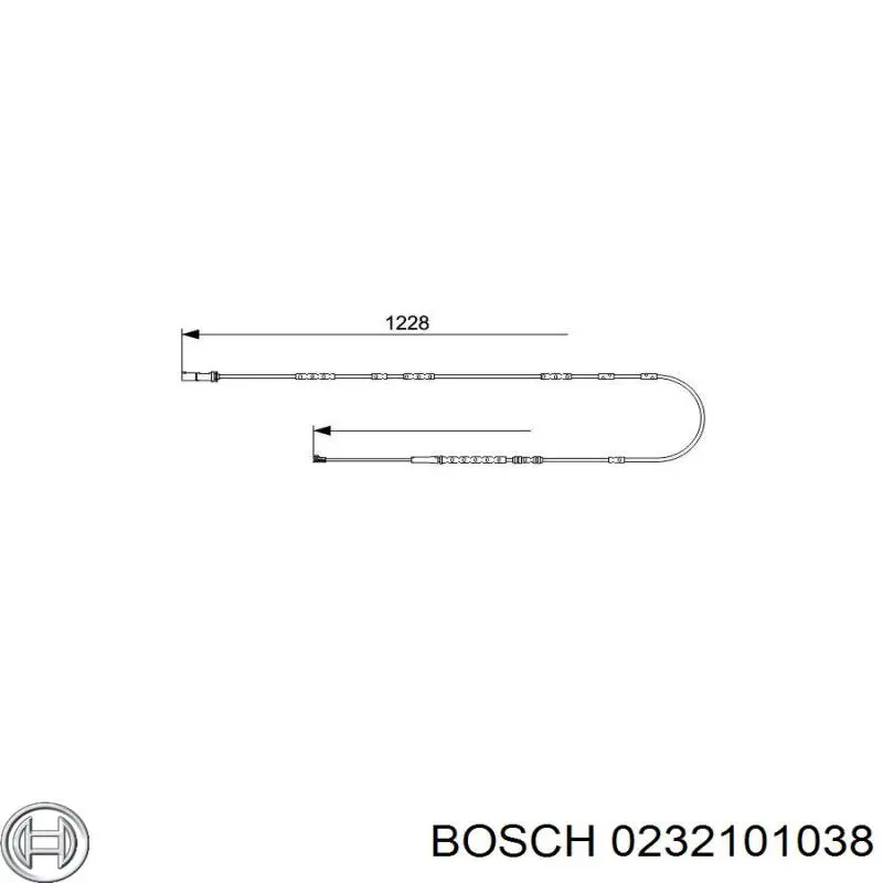 0232101038 Bosch Датчик Холла