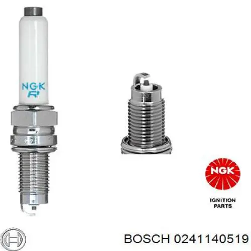 Свічки запалювання 0241140519 Bosch