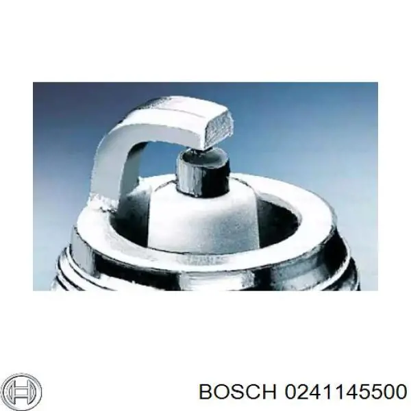 Свічки запалювання 0241145500 Bosch