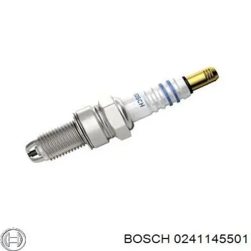 Свічки запалювання 0241145501 Bosch