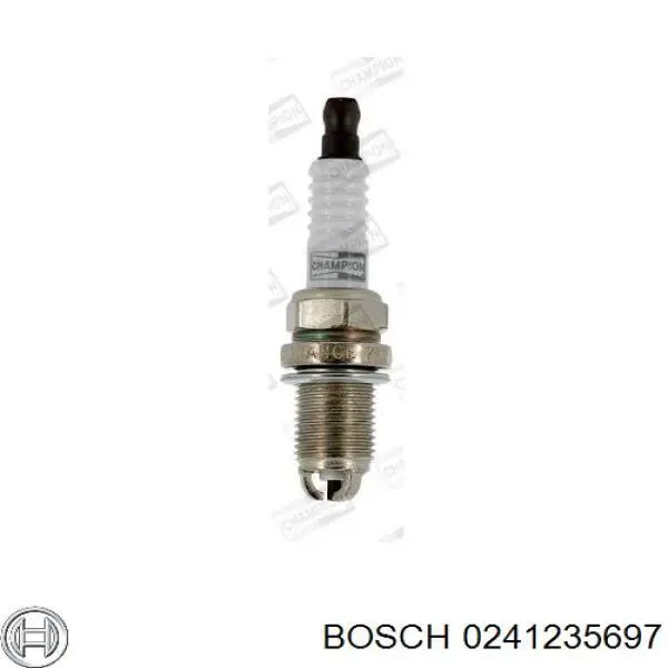 Свічки автомобільні Bosch 0241235697 ціна, від 5.08 USD