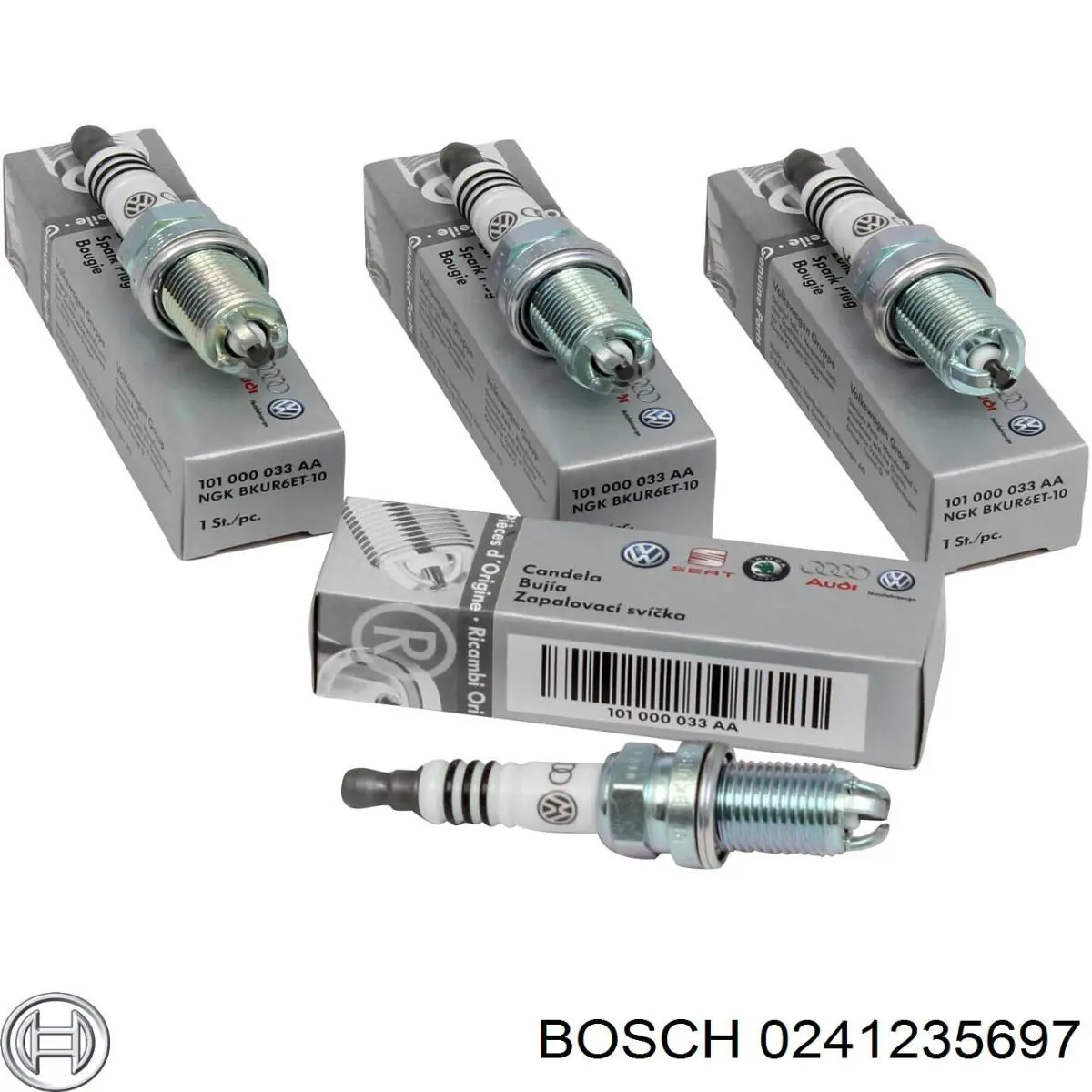 0241235697 Bosch свіча запалювання