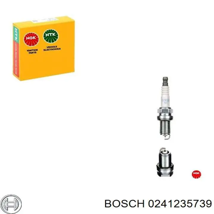 Свіча запалювання 0241235739 Bosch