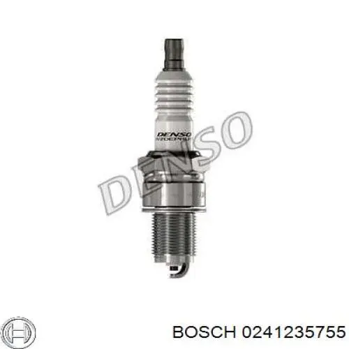 0241235755 Bosch свіча запалювання