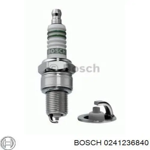 Свічки автомобільні Bosch 0241236840 ціна, від 2.25 USD