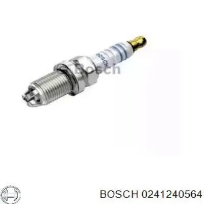 Свічки запалювання 0241240564 Bosch