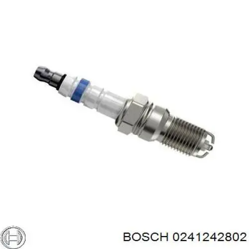 Свічки автомобільні Bosch 0241242802 ціна, від 2.03 USD