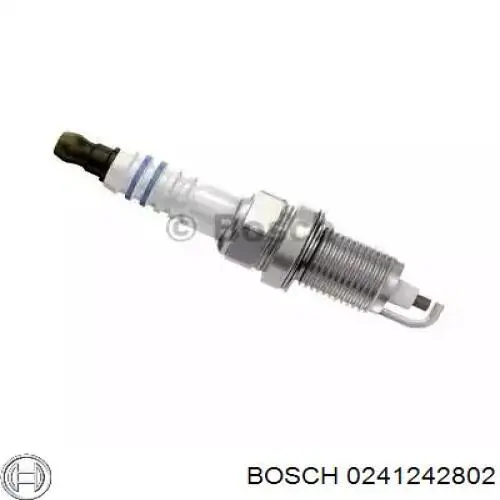 Свічки запалювання 0241242802 Bosch