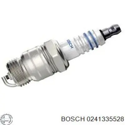 Свічки запалювання 0241335528 Bosch