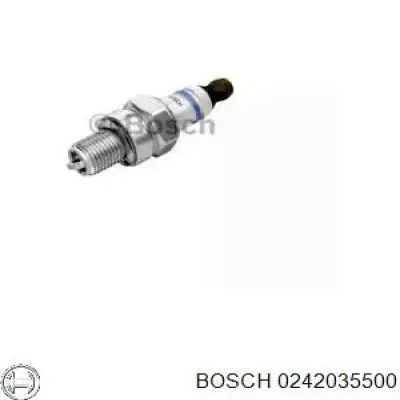 Свічки запалювання 0242035500 Bosch