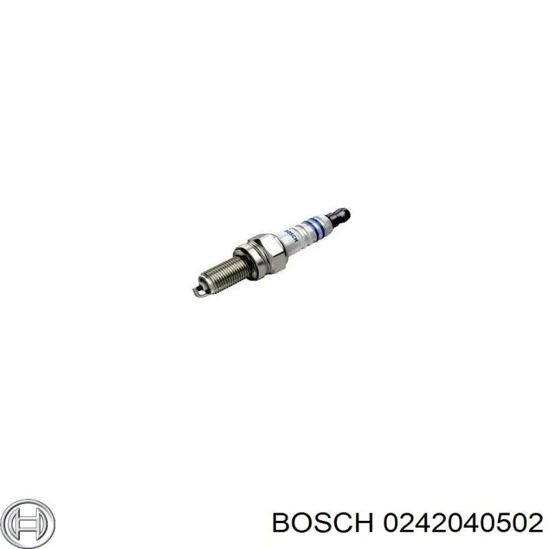 0242040502 Bosch свіча запалювання