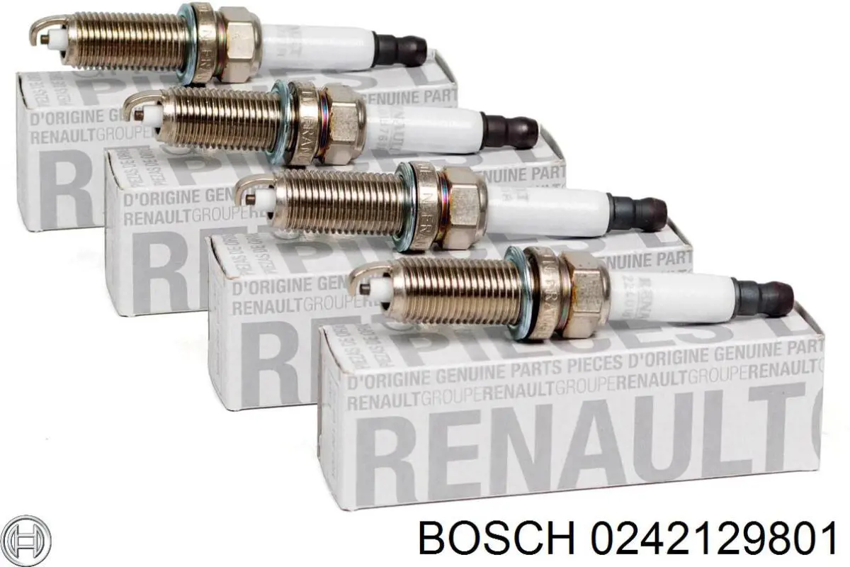 Свічки запалювання 0242129801 Bosch