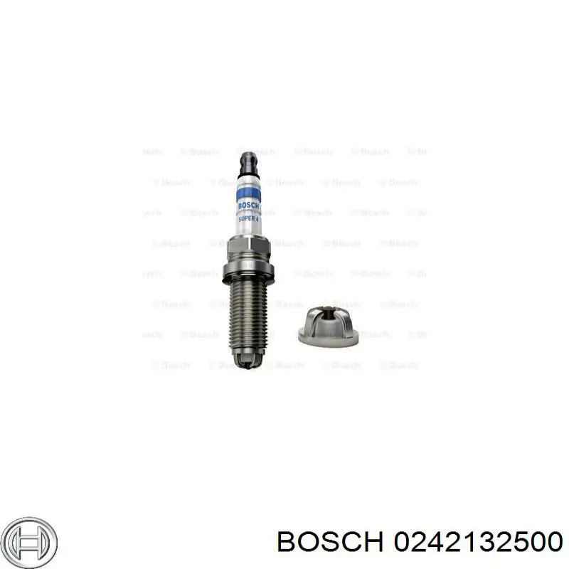 Свічки запалювання 0242132500 Bosch