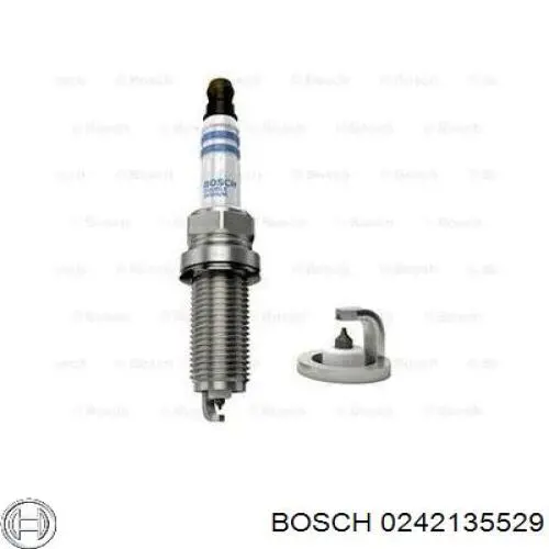 Свічки запалювання 0242135529 Bosch