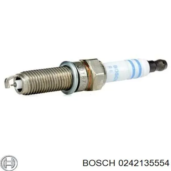 0242135554 Bosch свіча запалювання