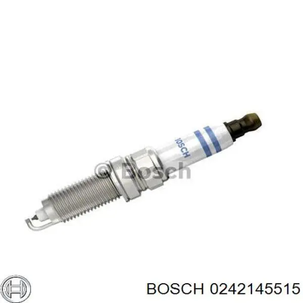 Свічки запалювання 0242145515 Bosch